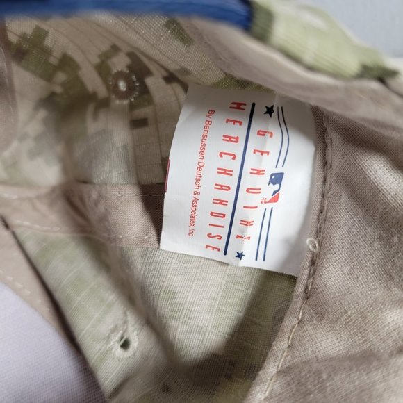 Milwaukee Brewers Hat Camo Miller Lite Patch Strapback - Picture 6 of 6